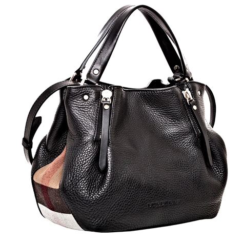 burberry black handbag|authentic burberry bag online.